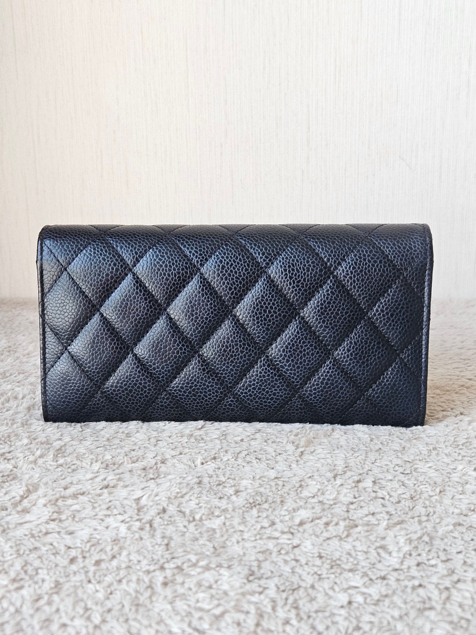 Chanel Sarah Black Cavier SHW