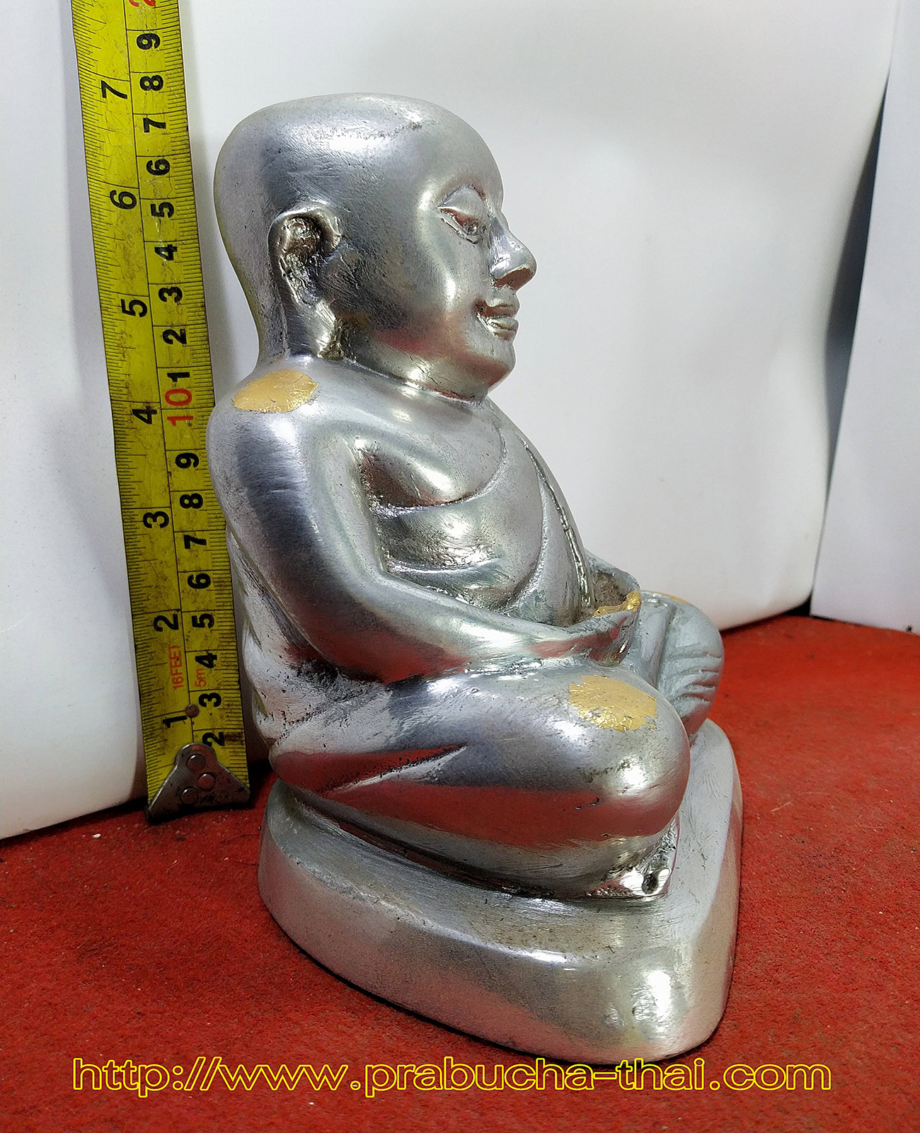 หลวงพ่อเงิน วัดบางคลาน จ.พิจิตร เนื้อสำริดเงินยวง