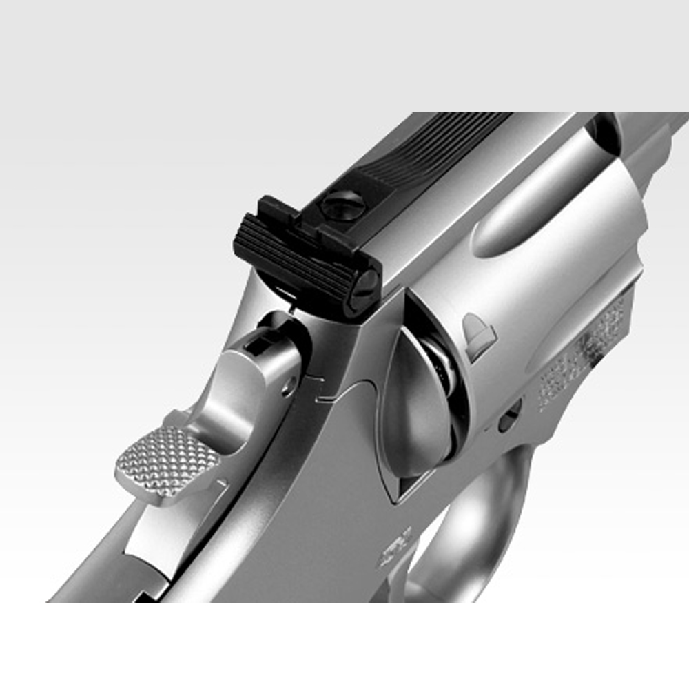 Tokyo Marui S&W M66 4 inch Stainless Silver Gas Revolver