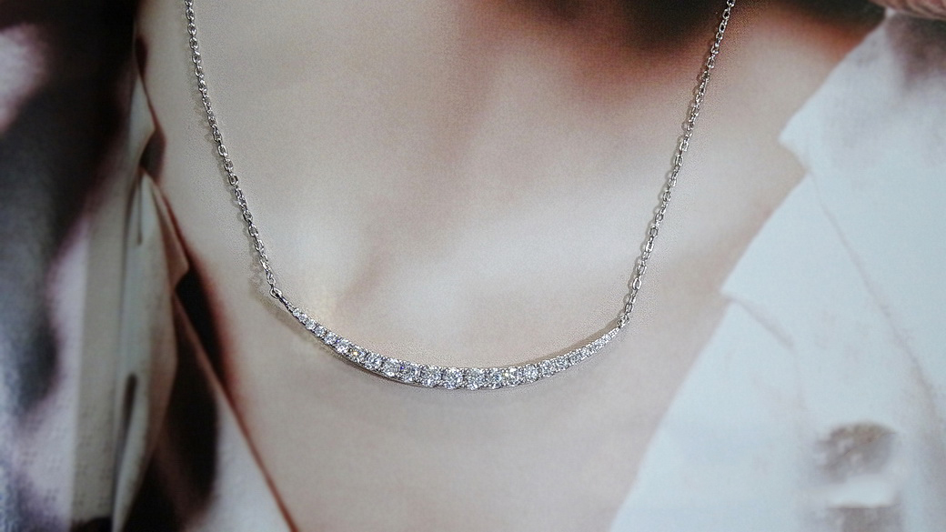 สร้อยคอเพชรCZ