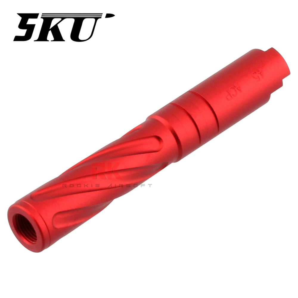 5KU Aluminum Tornado Fixed Outer Barrel for Marui Hi-CAPA 4.3 (GB-523)