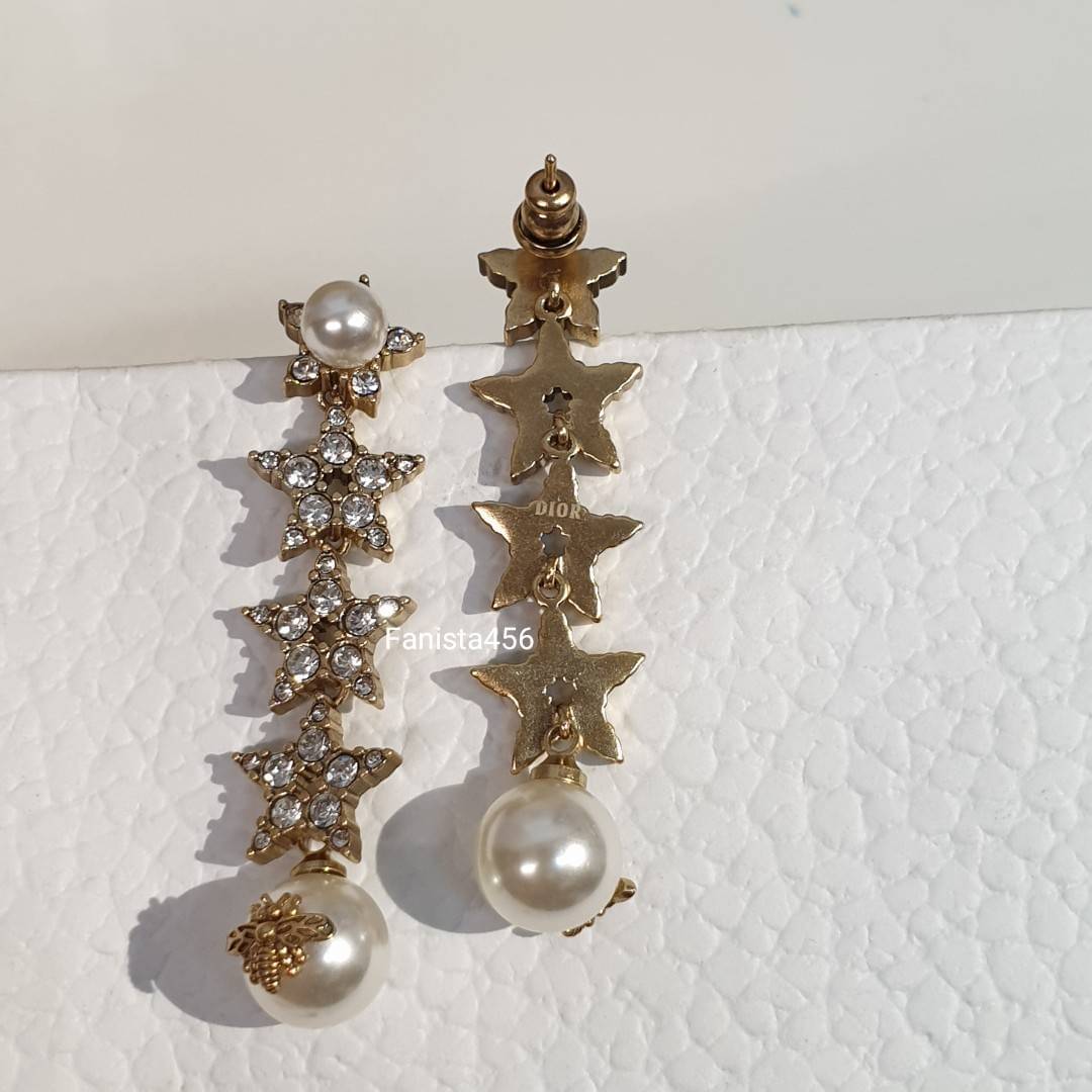 ต่างหูดิออ Dior earring ต่างหูดิออ งาน Hiend ต่างหูดิออดาว
