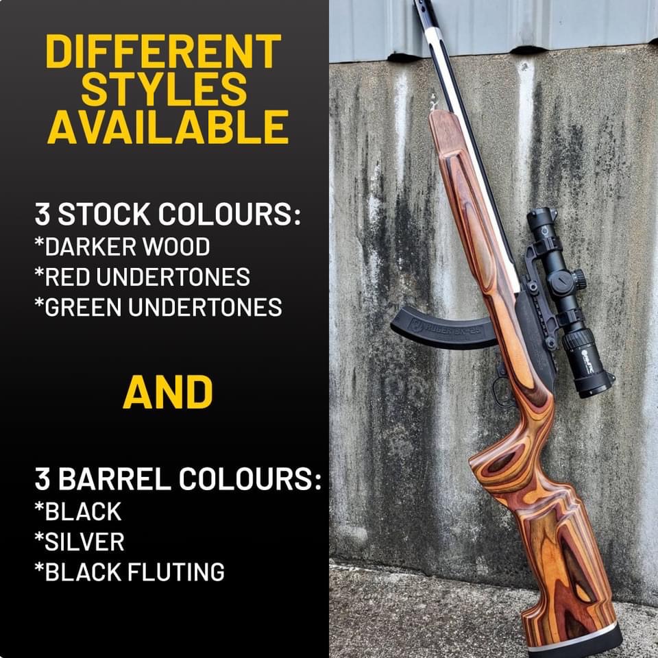 CL Project A+ Studio Ruger 10/22 GBB (Custom Made Wood Stock) KJ KC02 System (Black)