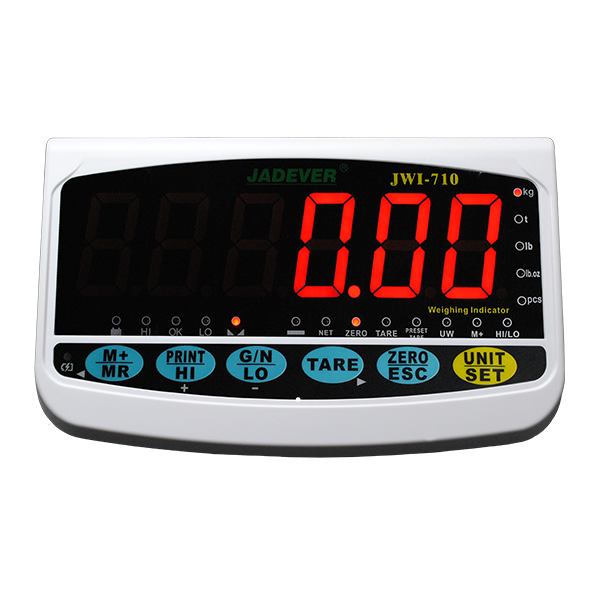 JADEVER จอแสดงน้ำหนักเครื่องชั่งดิจิตอล รุ่น JWI710 INDICATER
