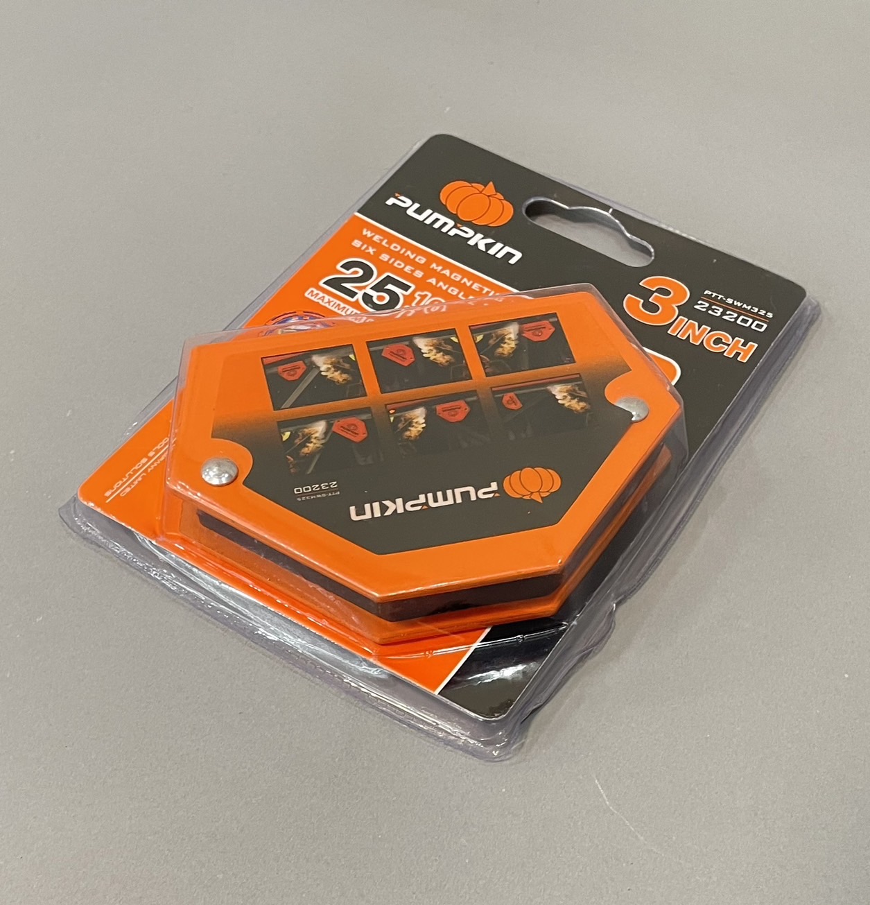 แม่เหล็กจับฉาก หกเหลี่ยม 3" Sumo / พัมคิน