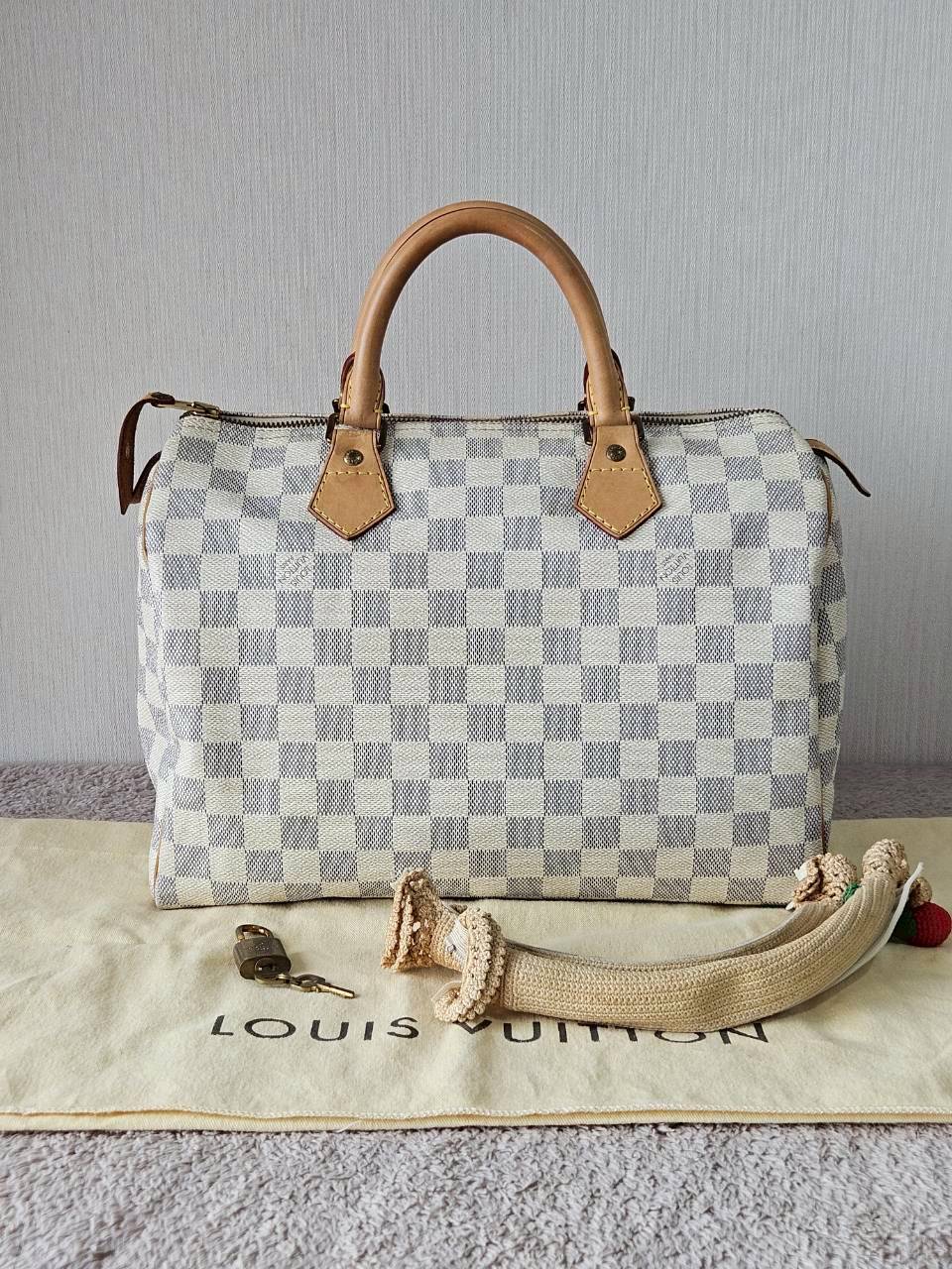 LV Speedy 30 Azur