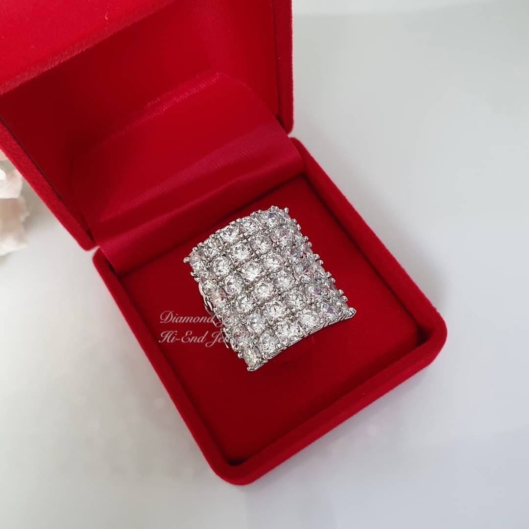 แหวนเพชรcz แหวนเพชรเทียบแท้ แหวนเพชรไปงาน