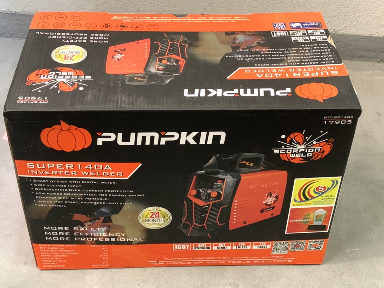 ตู้เชื่อม พัมคิน PTT-SP140A