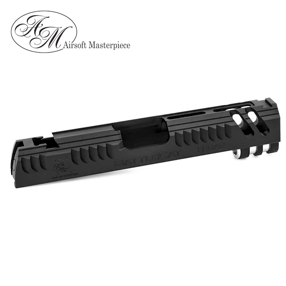 Airsoft Masterpiece Limcat Battlecat 4.3 Standard Slide for Hi-CAPA (Black)