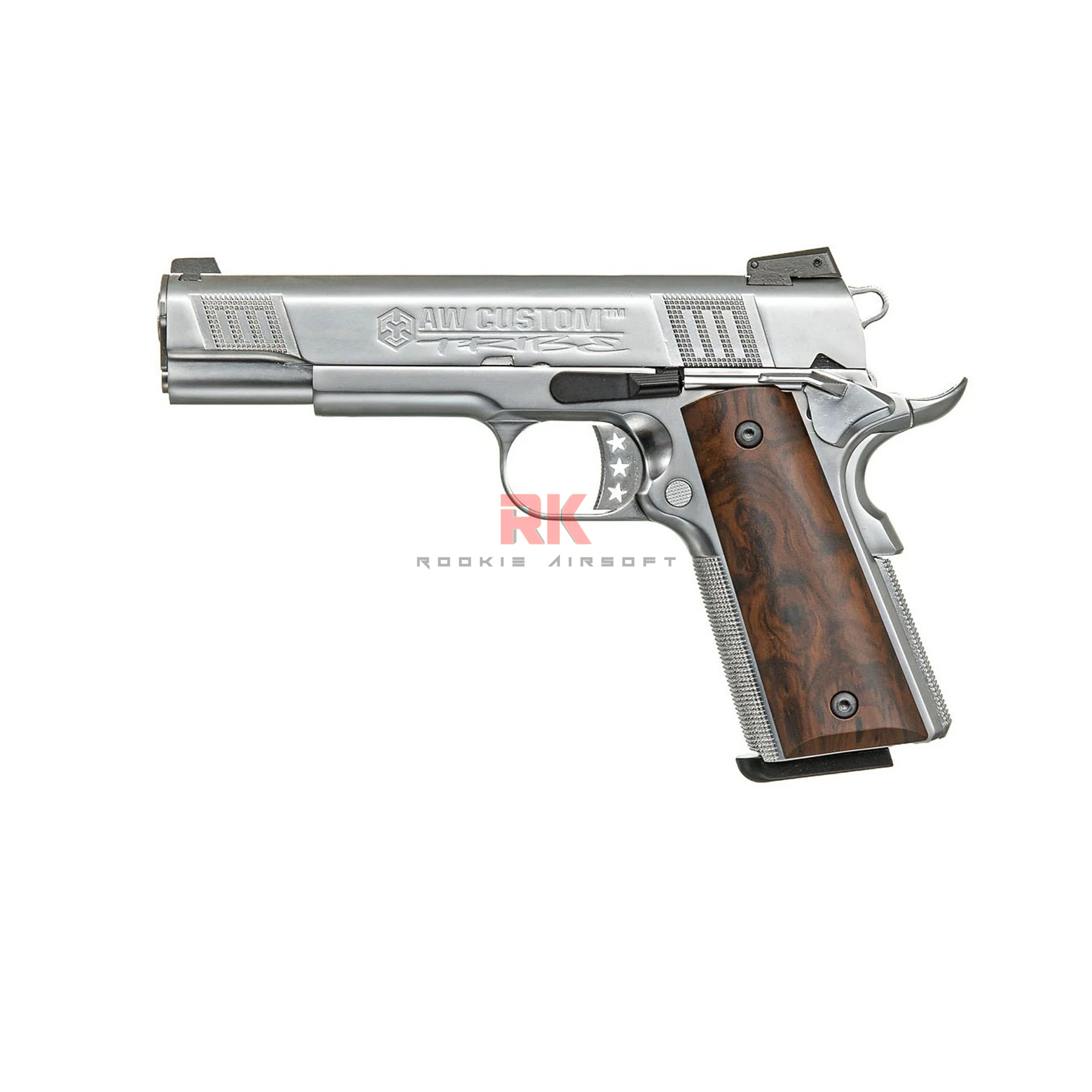 AW NE3001 M1911A1 Cabot Guns - Silver