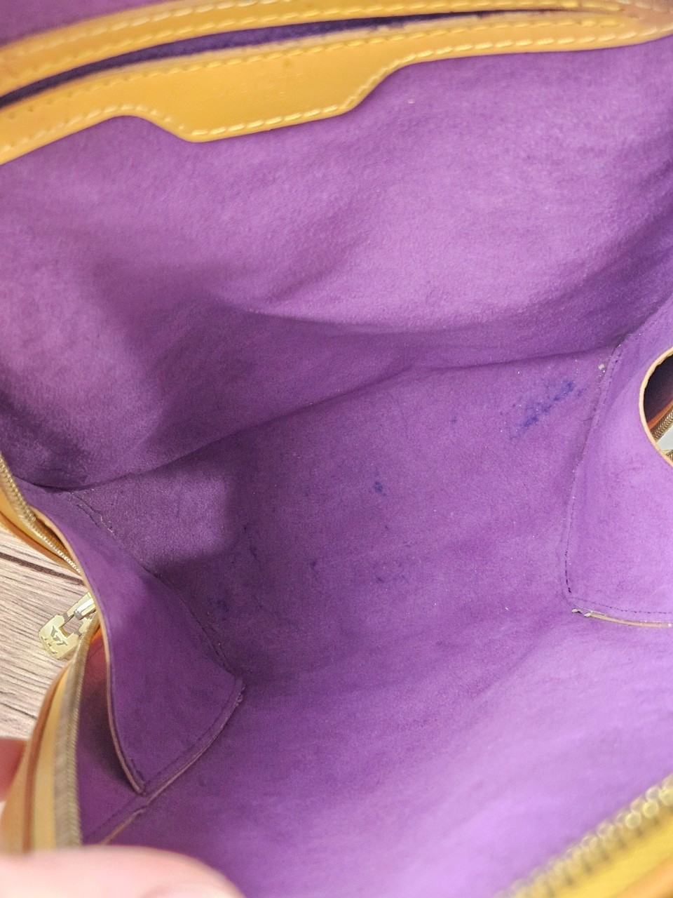 LV Yellow Epi Mabillon Backpack