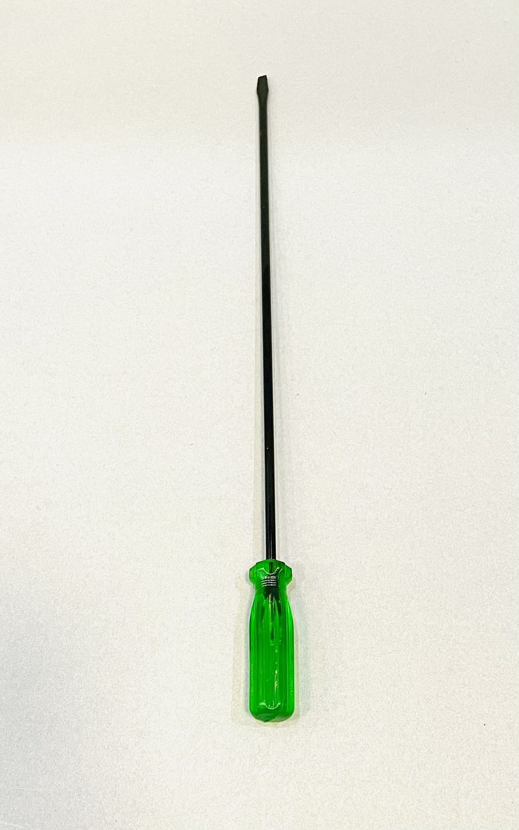 ไขควงแกนกลม ชุบดำ 4มิล x 10" (-) หัวแบน