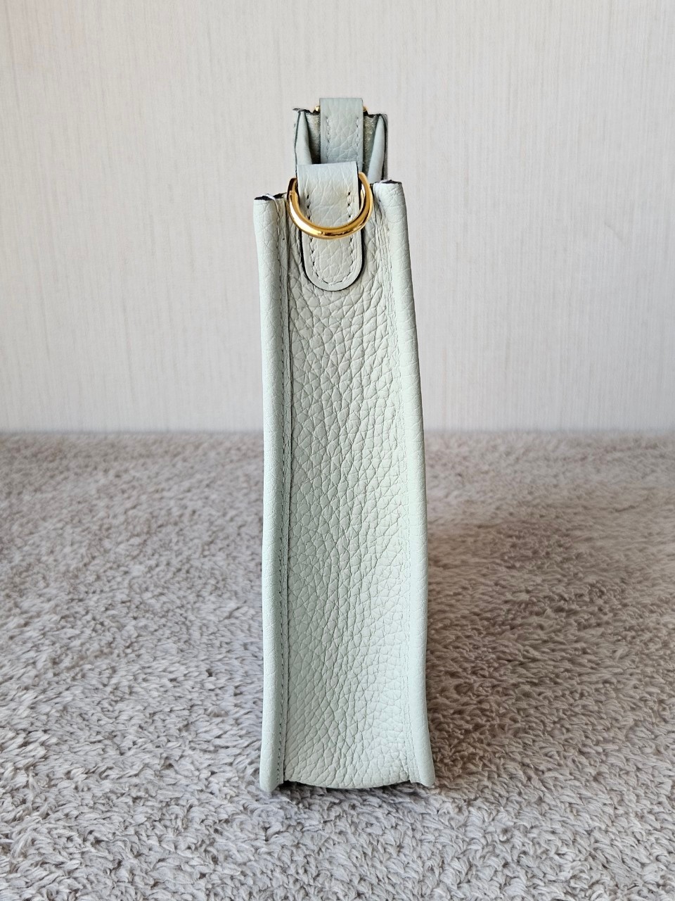 Hermes Evelyne mini size16 stamp B (2023) สี Gris Neve