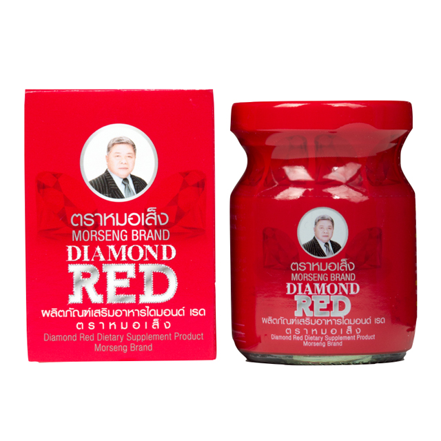 หมอเส็ง ผลิตภัณฑ์เสริมอาหารสมุนไพรหมอเส็ง ไดมอนด์เรด 70 มล. แดง 70 มล.