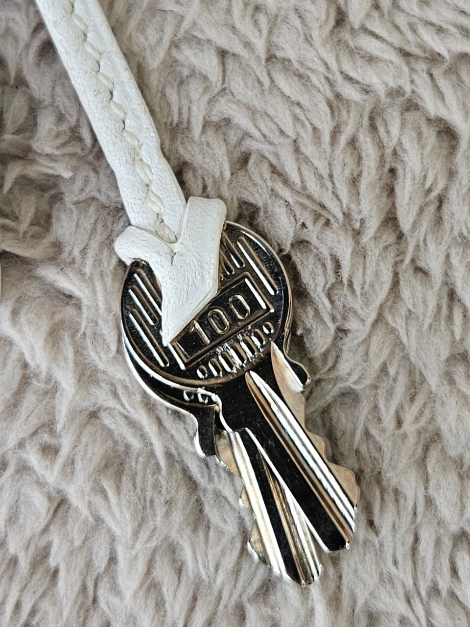 Hermes K32 Blance Epsom PHW stamp K