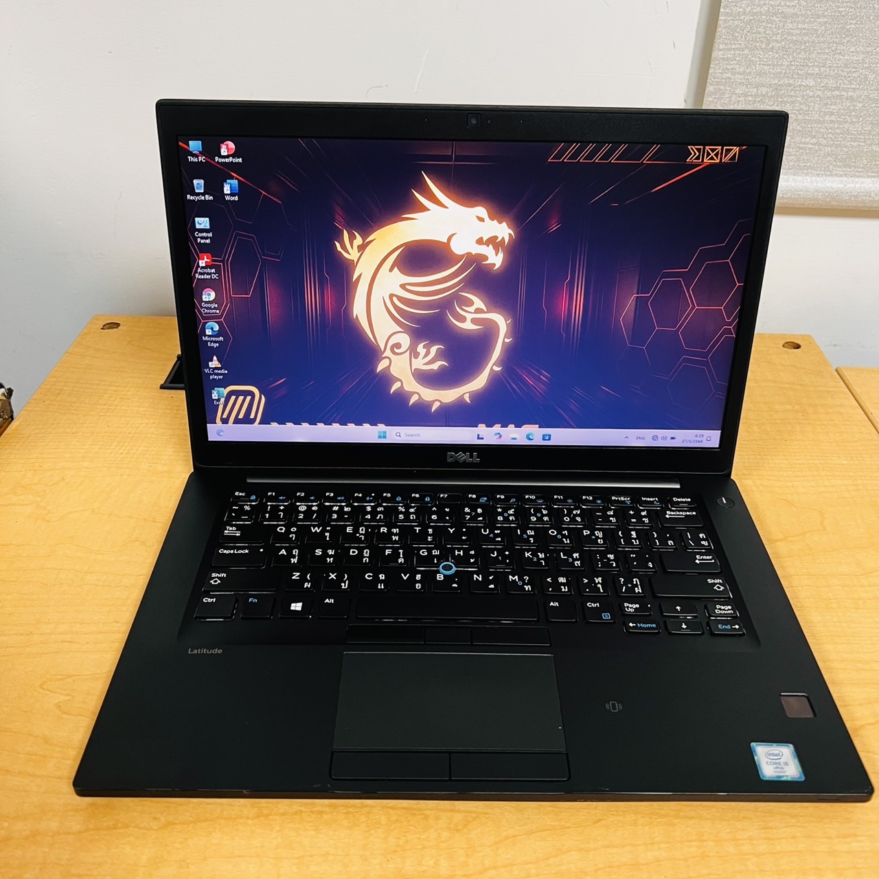 (Used) LAPTOP DELL LATITUDE 7480 i5-(6th Gen) / RAM 8 GB / SSD 256GB / หน้าจอ 14.0" FHD