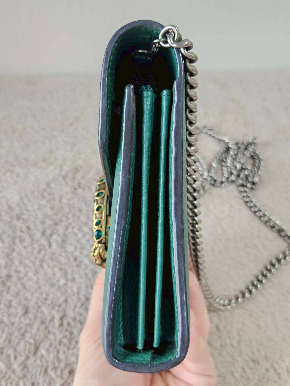 Gucci Dionysus Woc Crystal สีเขียว