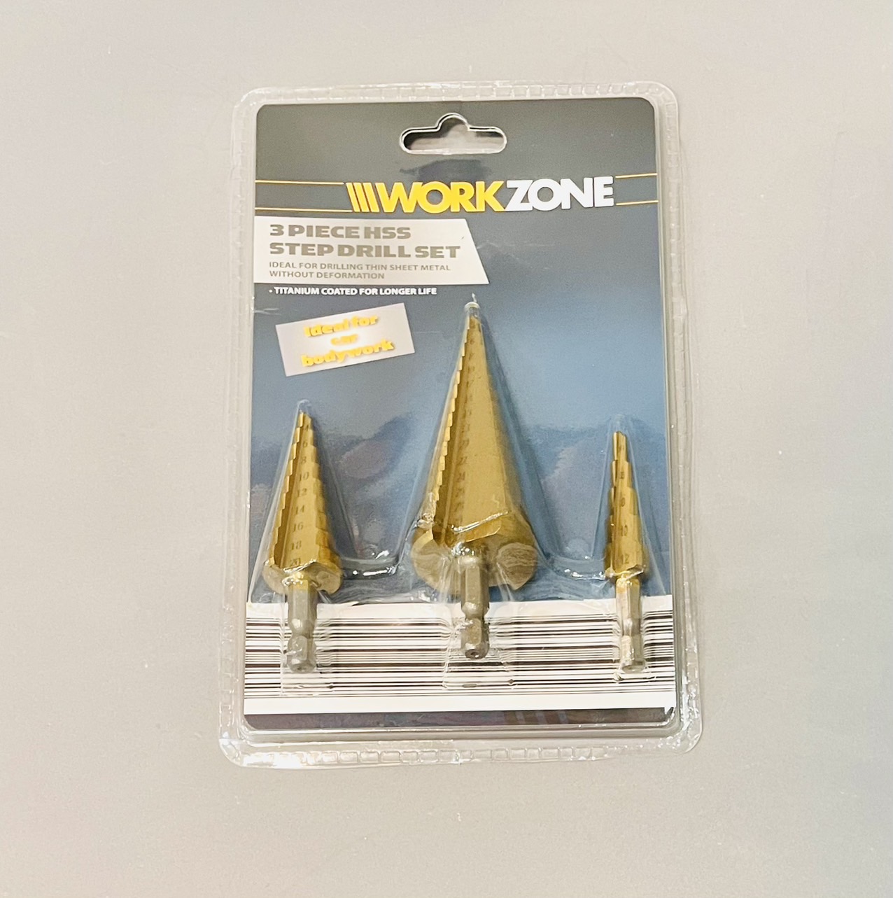 ดอกสว่านสเต็ป(ดอกขยายรู) 3ตัวชุด