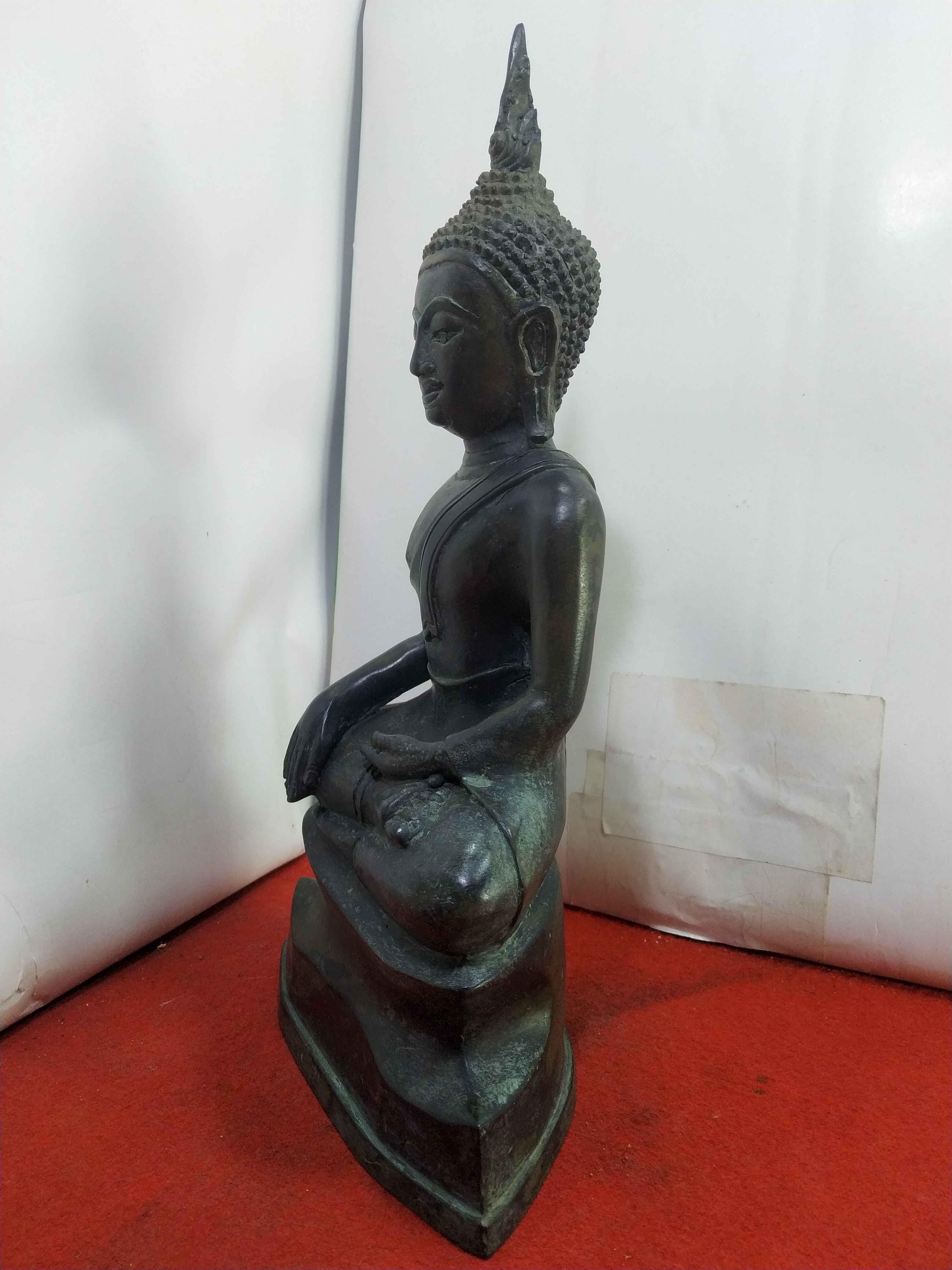 พระอู่ทอง ปางมารวิชัย หน้าตัก 5 นิ้ว เนื้อสำริด