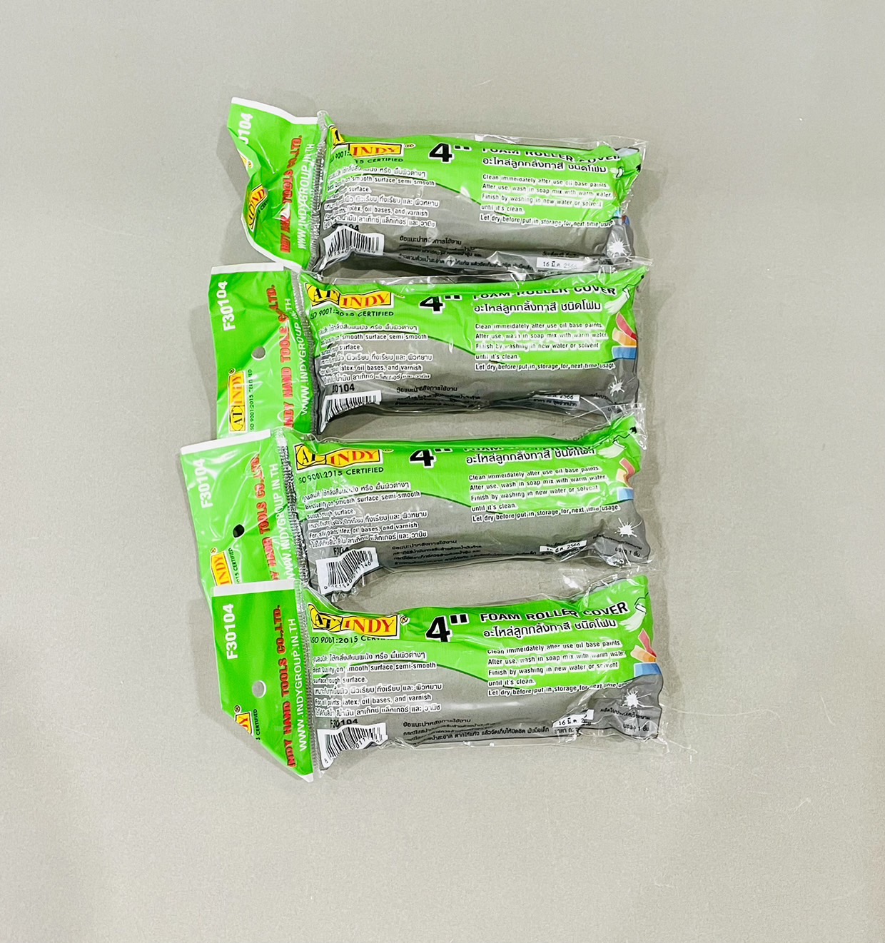 อะไหล่ลูกกลิ้งโฟมเล็ก 4" AT INDY