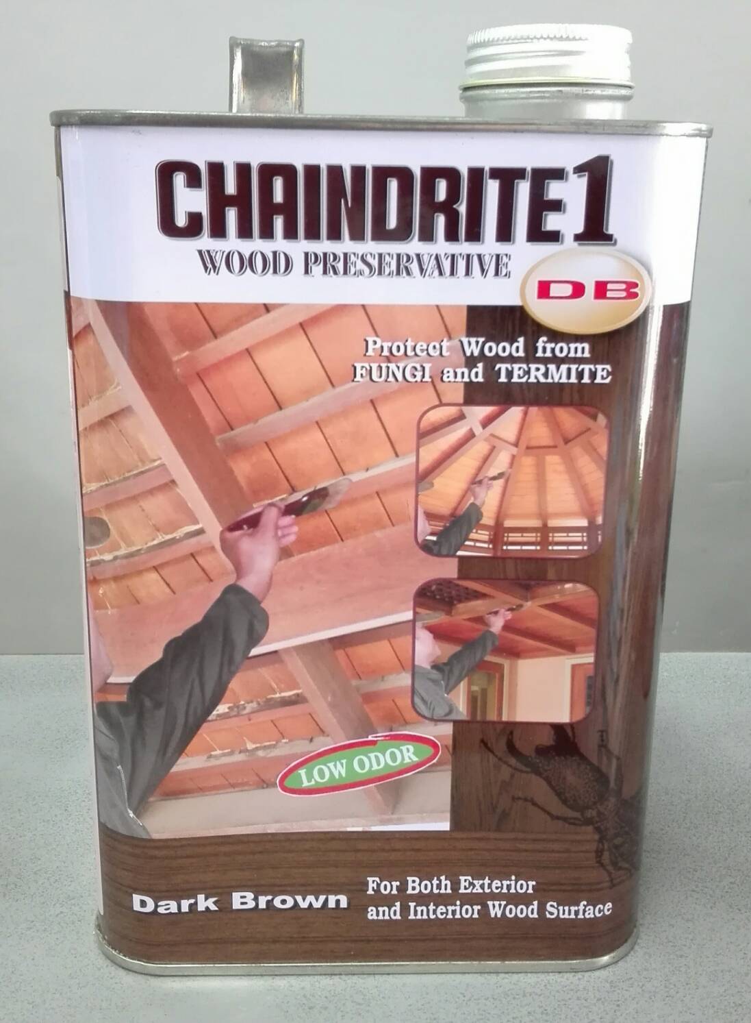 เชนไดร้ท์ ทาไม้ (สีน้ำตาลดำ)