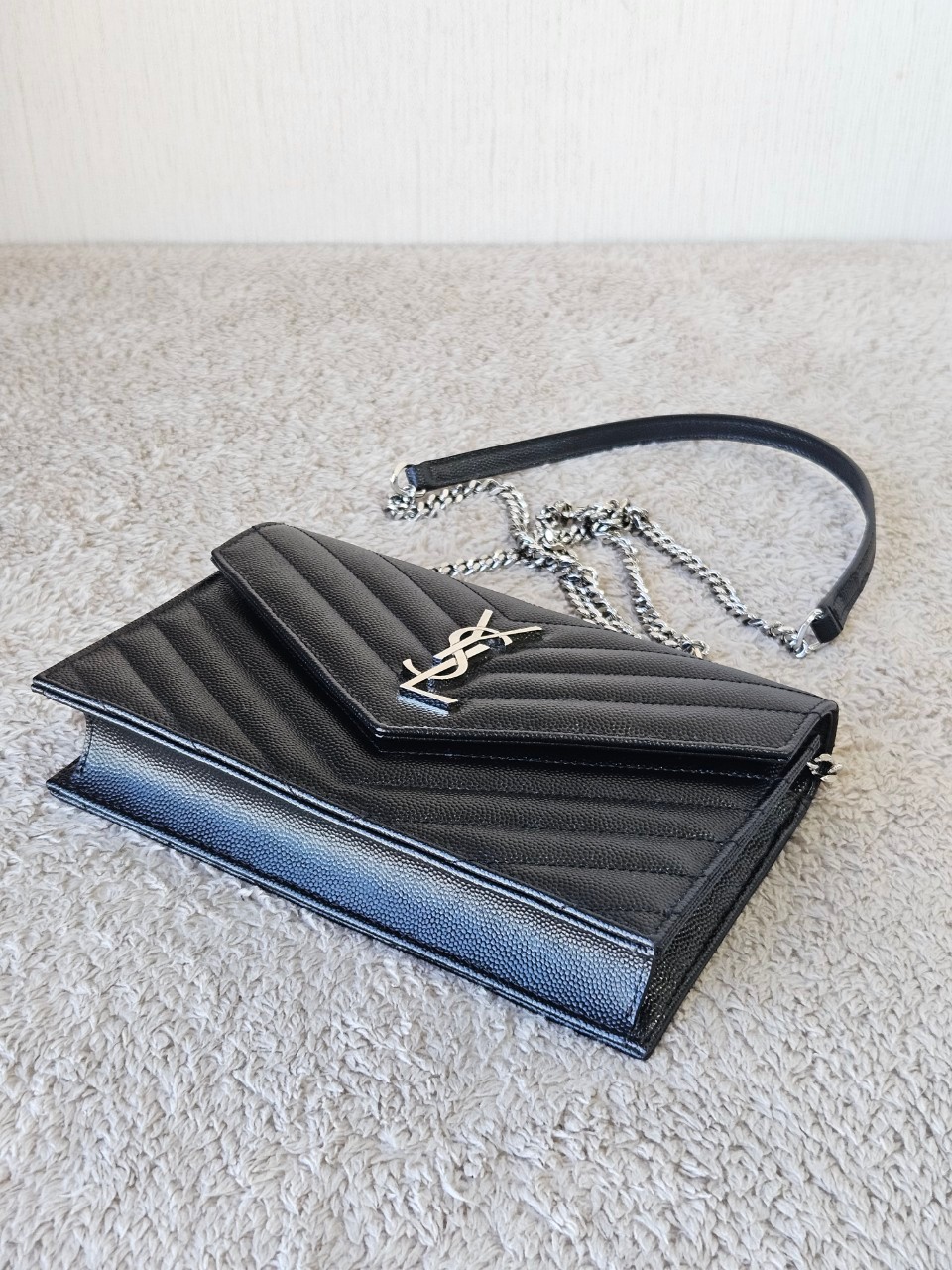 YSL WOC 7.5 สีดำอะไหล่เงิน