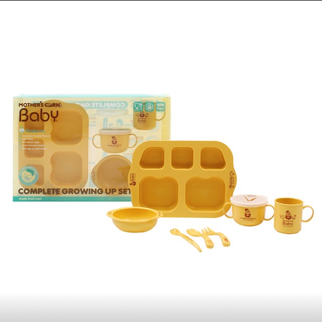 ชุดจานชามสำหรับเด็กเล็ก Complete Growing up Set