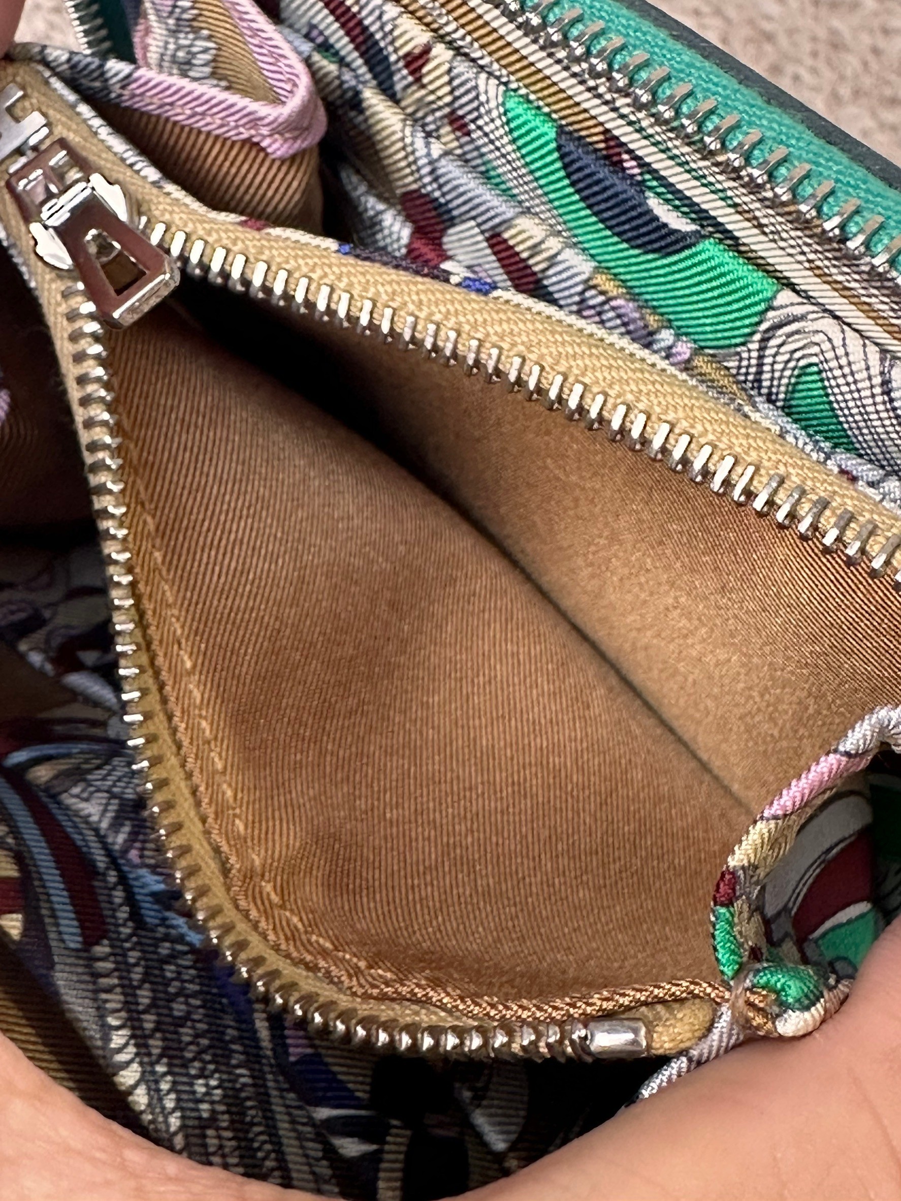 Hermes Silk'In Compact Wallet