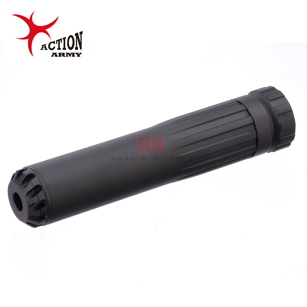 Action Army AAP-01 DDW Silencer (14mm CCW) - Black