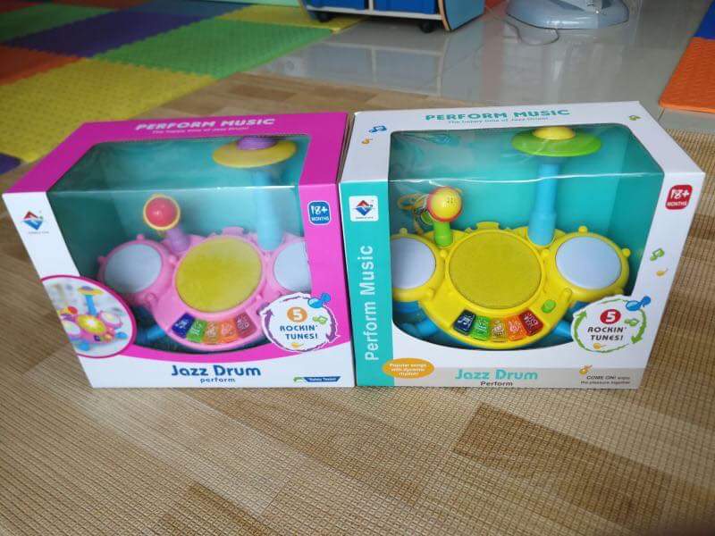 Jazz drum (5 rocking tunes) มี2สี /ต่อชิ้น