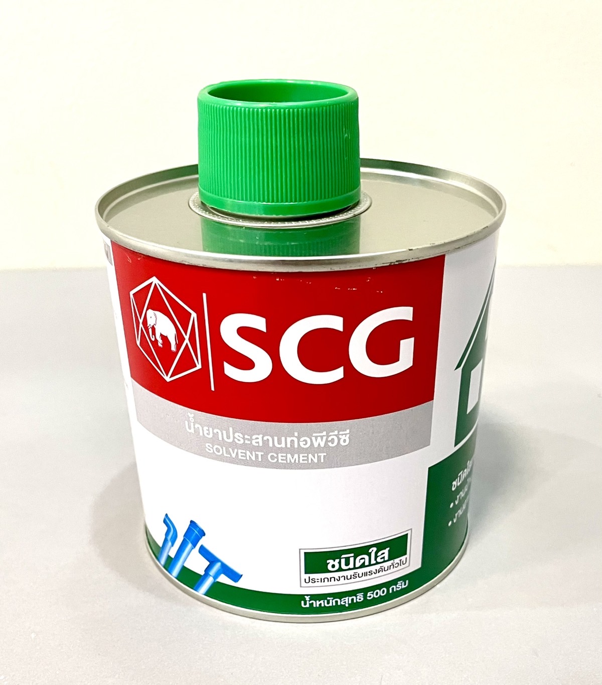 กาวทาท่อชนิดใส SCG พร้อมแปรง