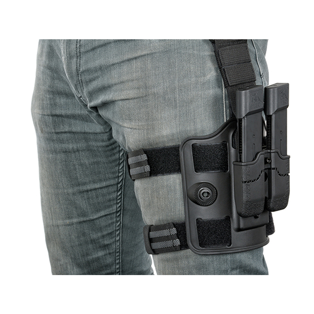 AMOMAX Drop Leg Platform (Black)