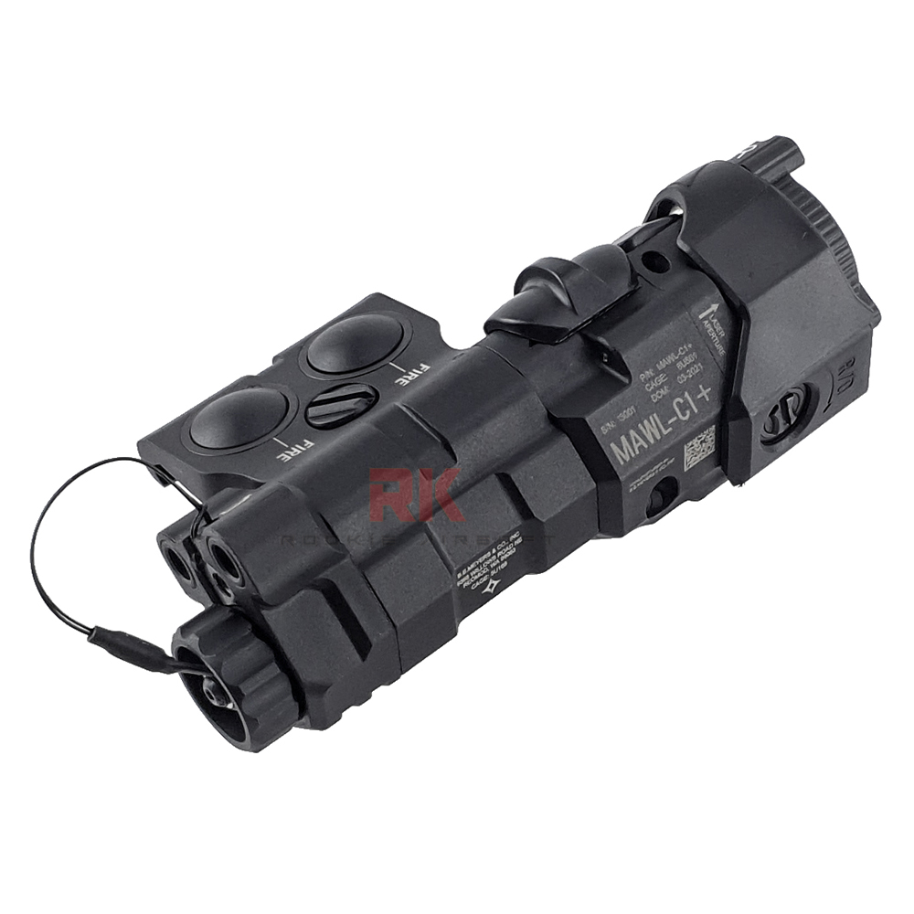SOTAC MAWL-C1+ IR Laser Aiming Device Replica - Red Laser (Black)
