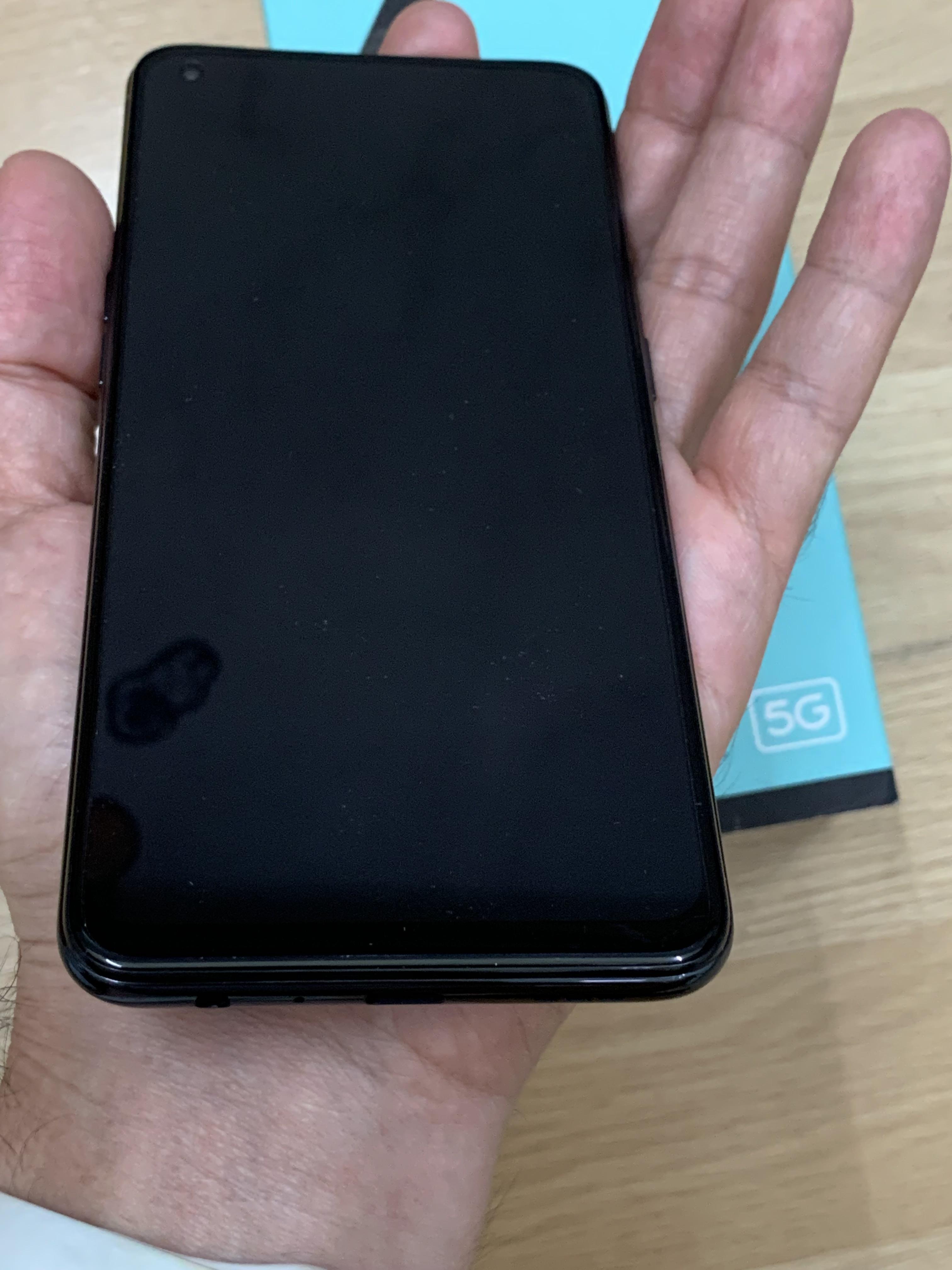 **มือสอง** Oppo Reno6 5G สีดำ สภาพ 100% ยังไม่ผ่านการใช้งาน ประกันศูนย์11เดือน