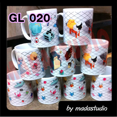 แก้วมัคเซรามิคขาว