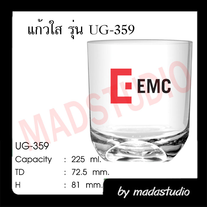 แก้วใสมีทุกรุ่นพร้อมสกรีน