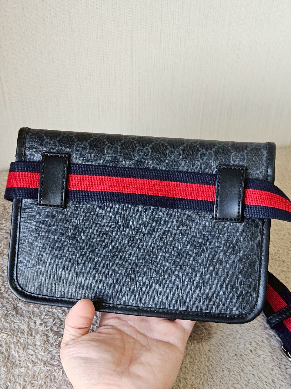 Gucci GG Black Small Beltbag