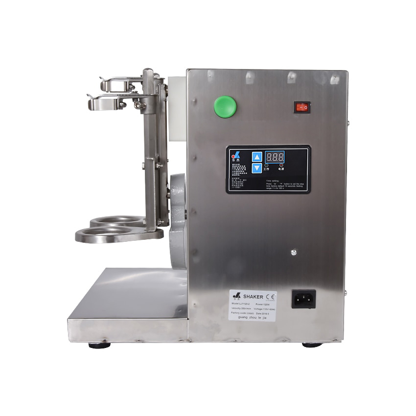 2-Head Bubble Tea Shaker | High-Quality Stainless Steel