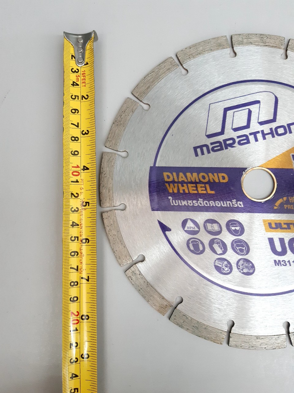 ใบตัดปูน 9" มาราธอน UC-9