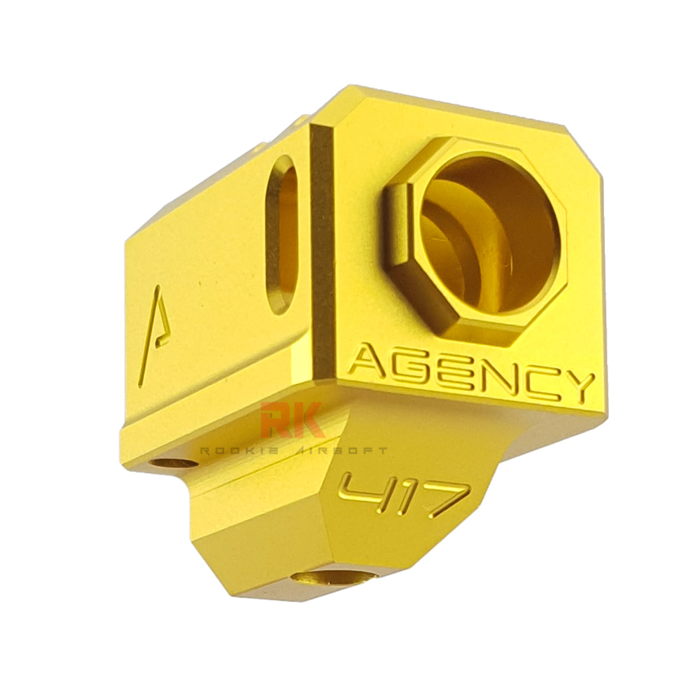 RWA Agency Arms 417 Dual Port Compensator (14mm CCW) - Gold