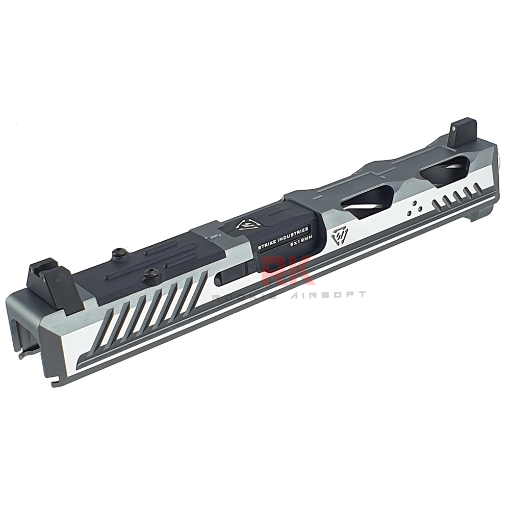 EMG / G&P Strike Industries Licensed ARK-17 Slide Set for Marui / WE G17 Gen3 (Two-Tone Grey)