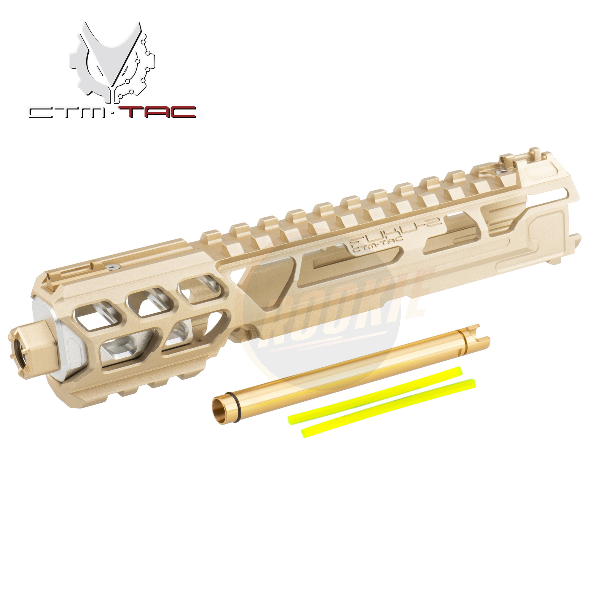 CTM FUKU-2 Upper Set (Short Cutout Version) for AAP-01 - Gold & Silver