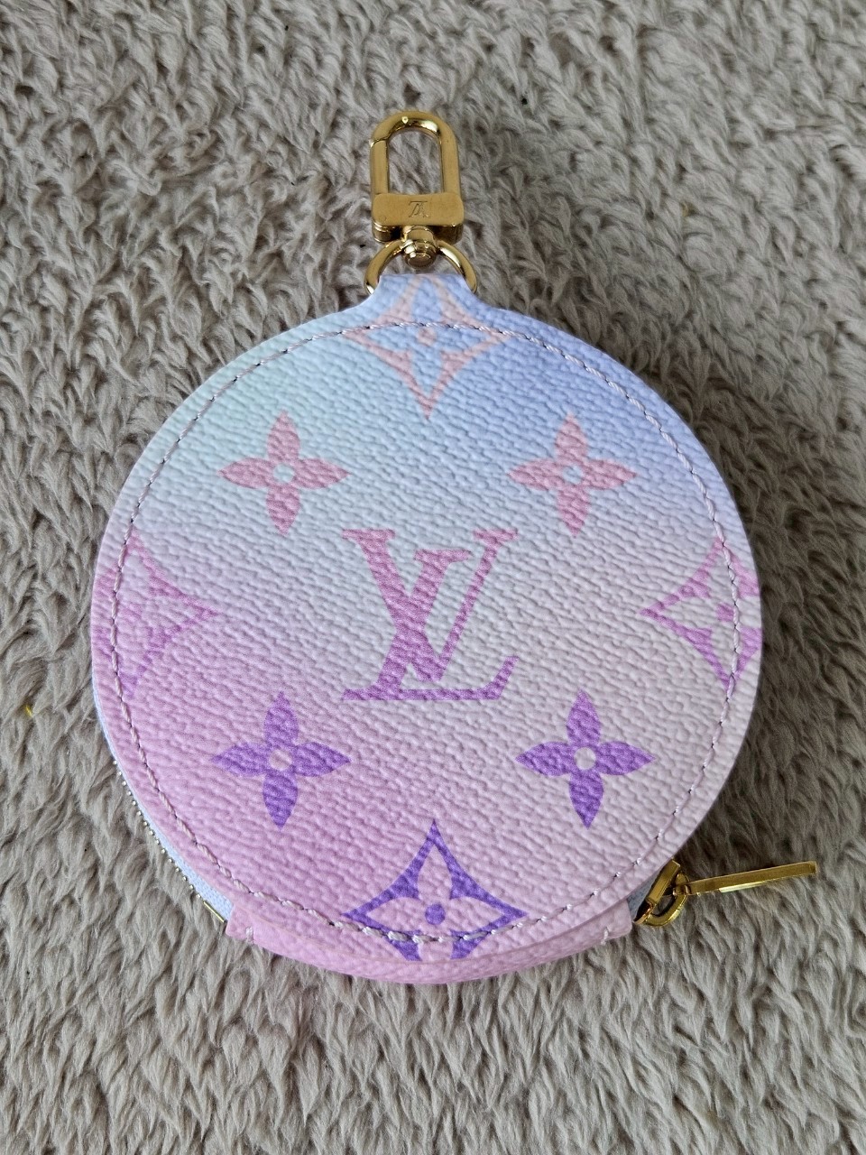 LV Papillon Pastel Sunrise Monogram Microchip