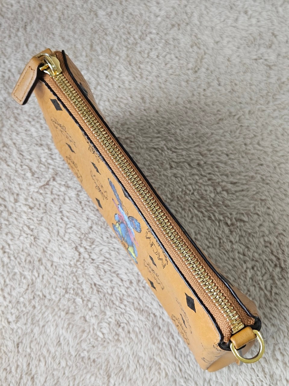 MCM Rabbit Top Zip Crossbody