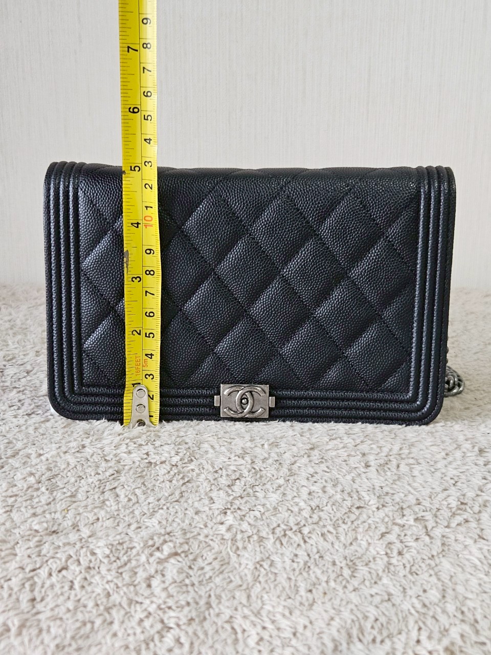 Chanel WOC Boy Cavair