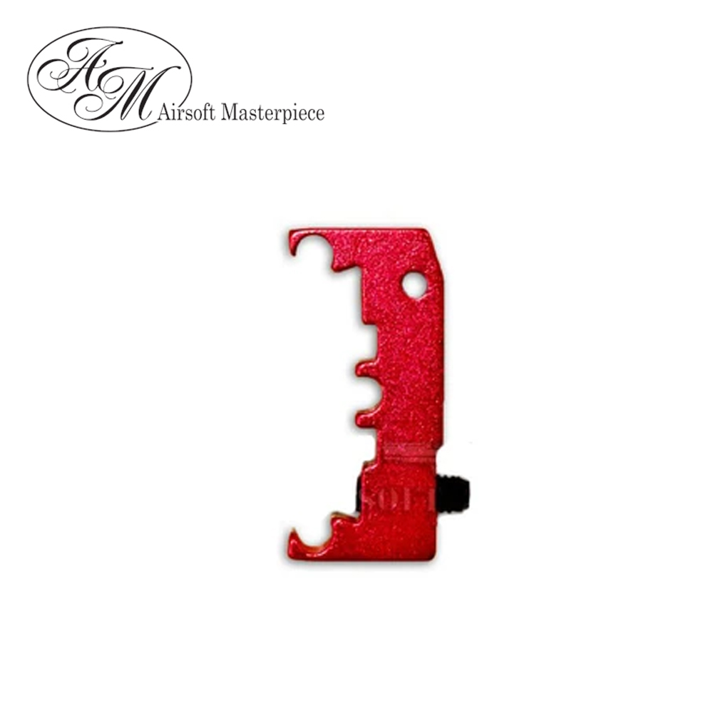 Airsoft Masterpiece Aluminum SV Puzzle Trigger Base - Red