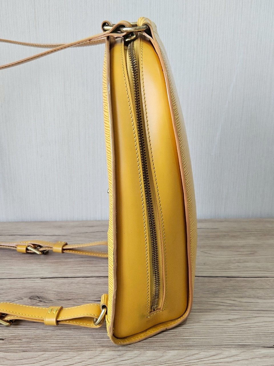 LV Yellow Epi Mabillon Backpack