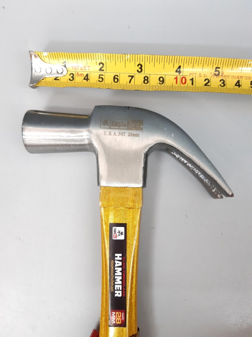 ค้อนหงอนด้ามไฟเบอร์ 29mm EagleOne