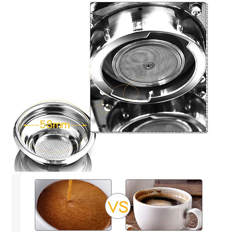 เครื่องชงกาแฟเอสเปรสโซ่ 1 หัวกรุ๊ป 2950W.