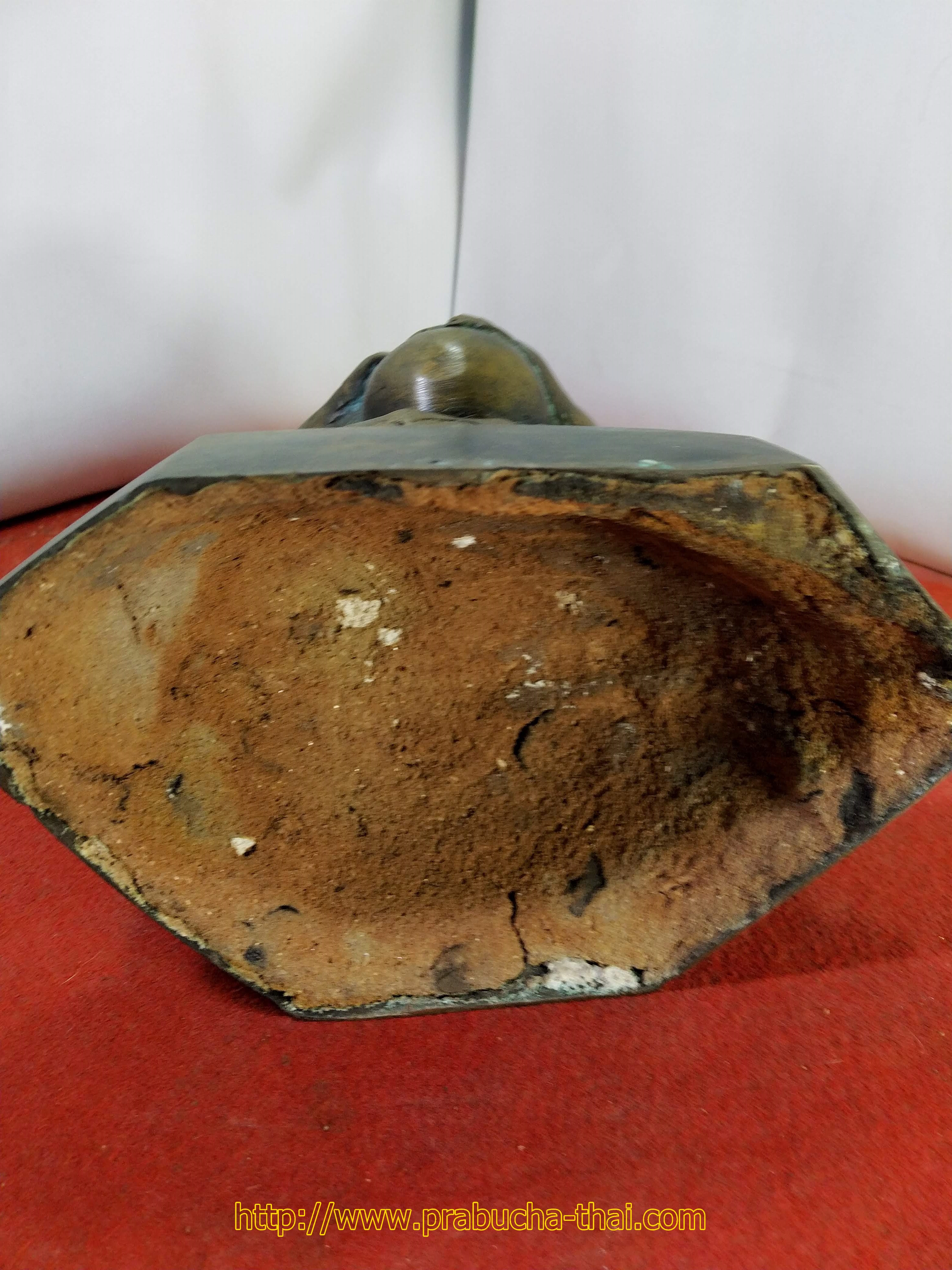 พระสังกัจจายน์ ปางจกบาตร เนื้อโลหะสำริด หน้าตัก 5 นิ้ว